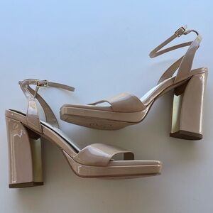Franco Sarto Cream Pumps Heels Women’s Size 8.5​​​